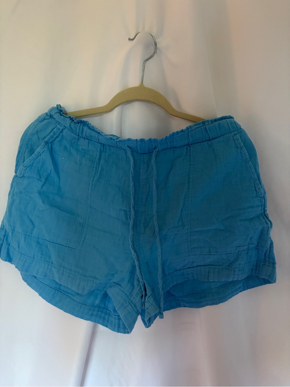 Gap Light Blue Women’s Casual Drawstring Shorts